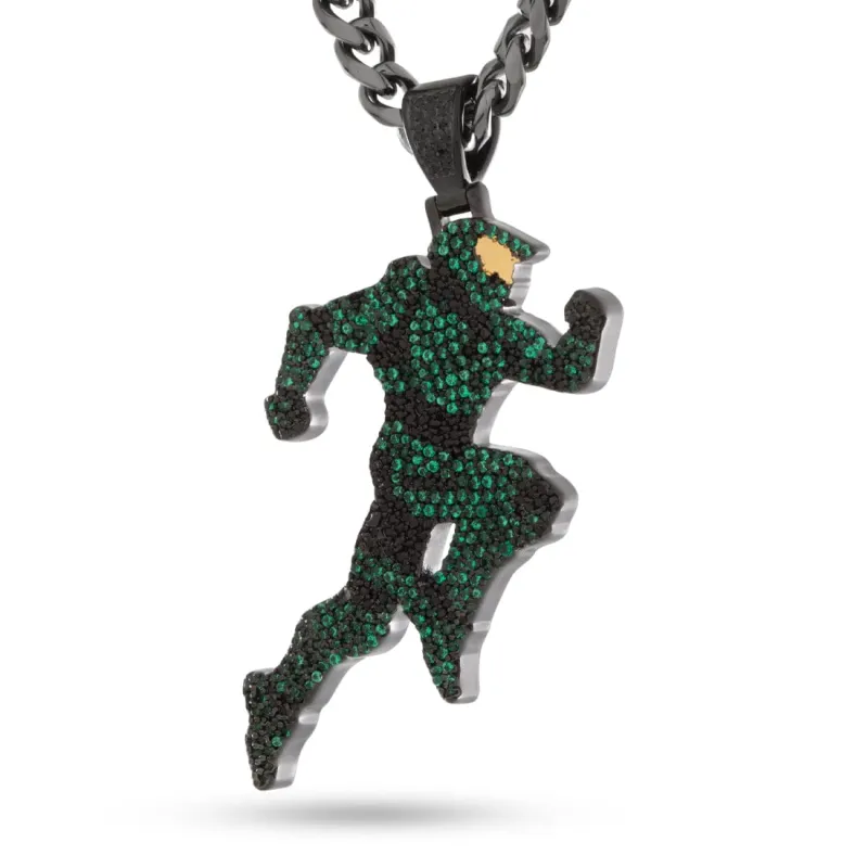 Halo x King Ice - Sprinting Master Chief Necklace sold by King Ice