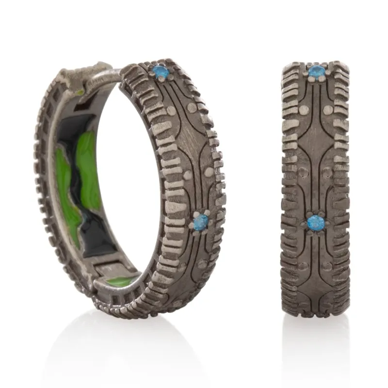 Halo x King Ice - 18mm Halo Hoop Earrings sold by King Ice