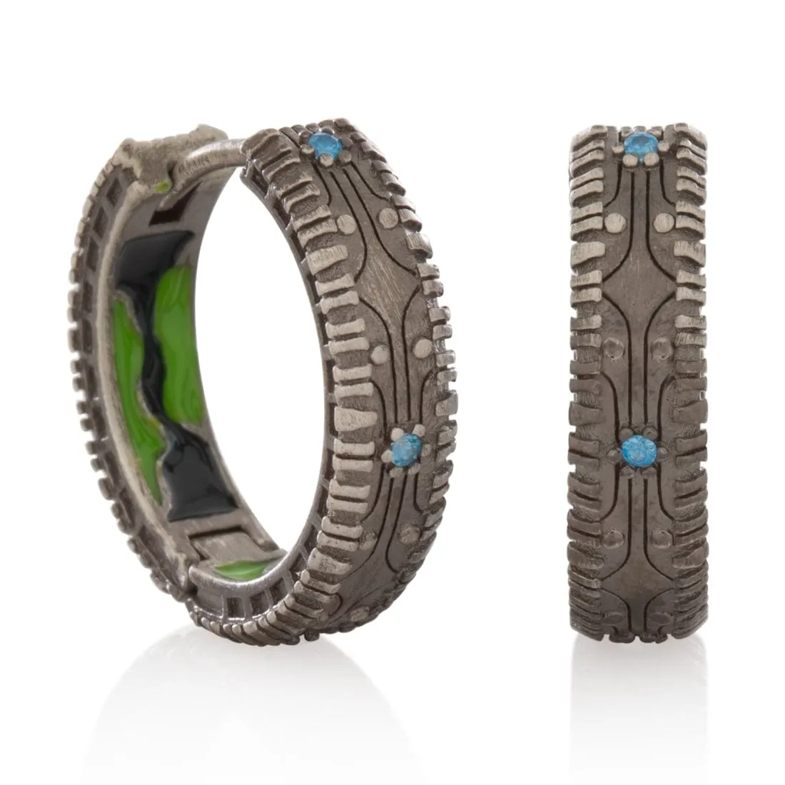 Halo x King Ice - 18mm Halo Hoop Earrings sold by King Ice