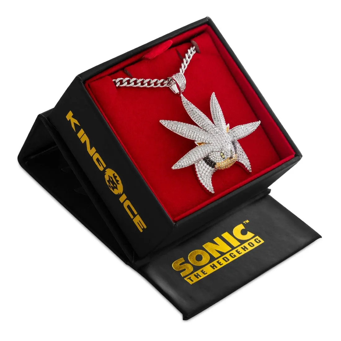 Sonic the Hedgehog x King Ice - Silver Necklace sold by King Ice product image thumbnail 4
