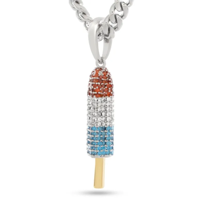 Ice Cream Collection x King Ice - Popsicle™ Firecracker™ Necklace sold by King Ice