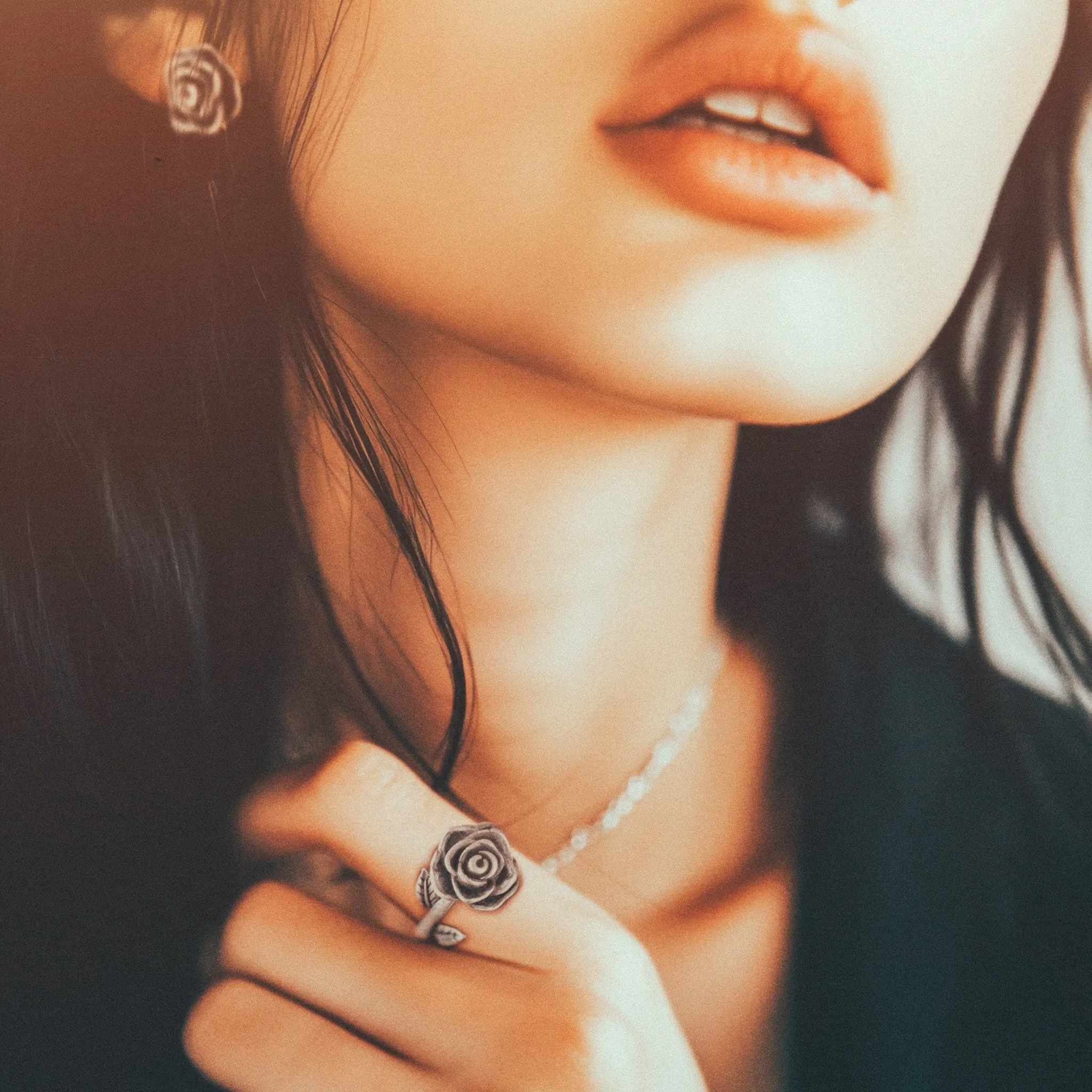 Antique Rose Earrings sold by King Ice product image thumbnail 2