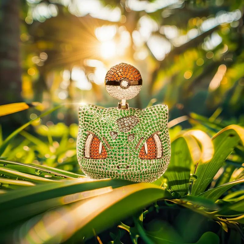 King Ice | Pokémon - Bulbasaur Necklace sold by King Ice