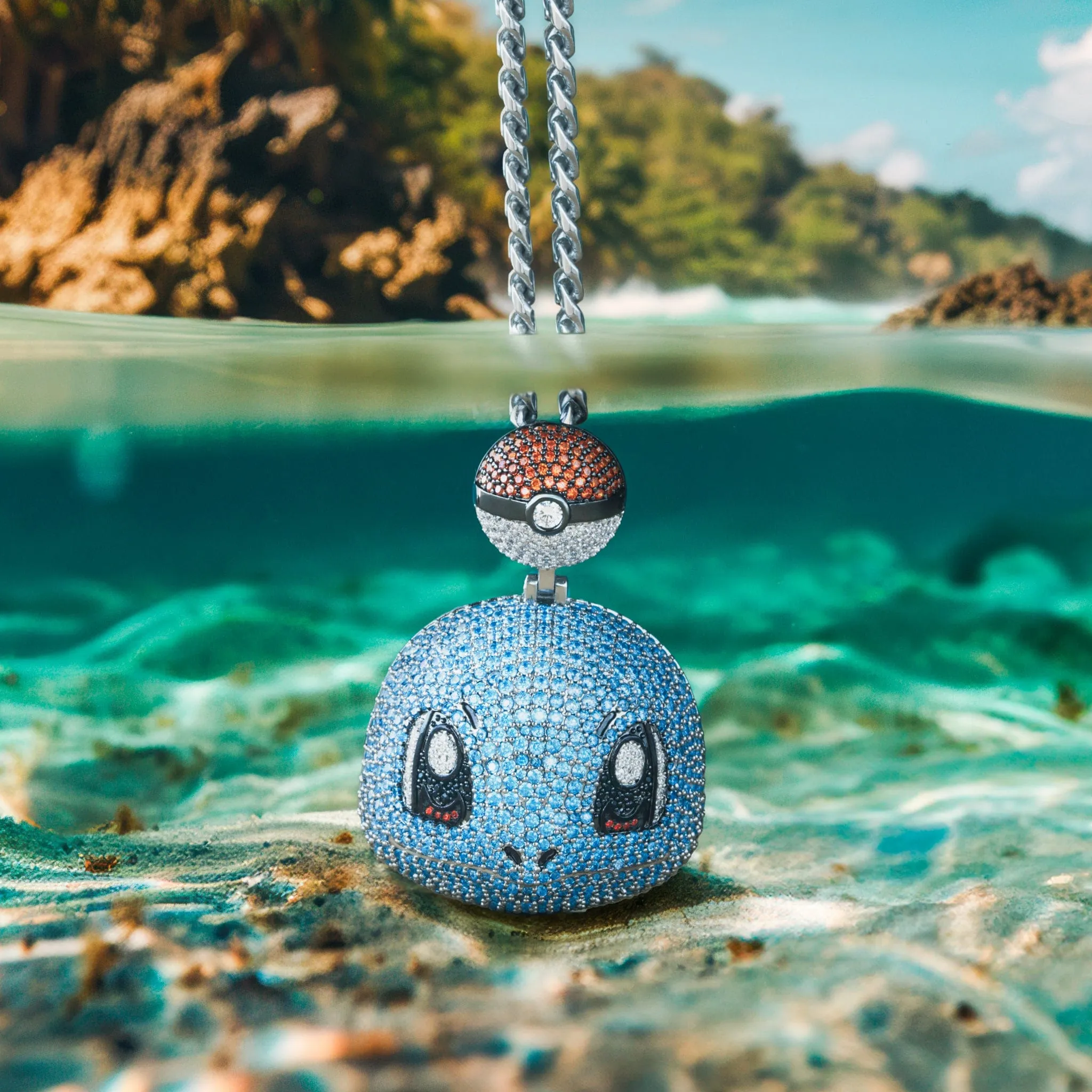 King Ice | Pokémon - Squirtle Necklace sold by King Ice