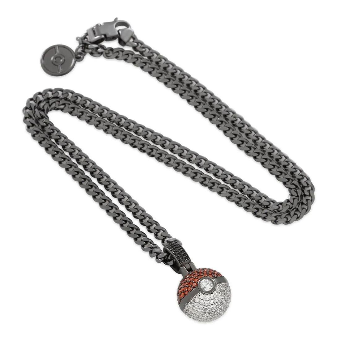 King Ice | Pokémon - Poké Ball Necklace sold by King Ice product image thumbnail 4