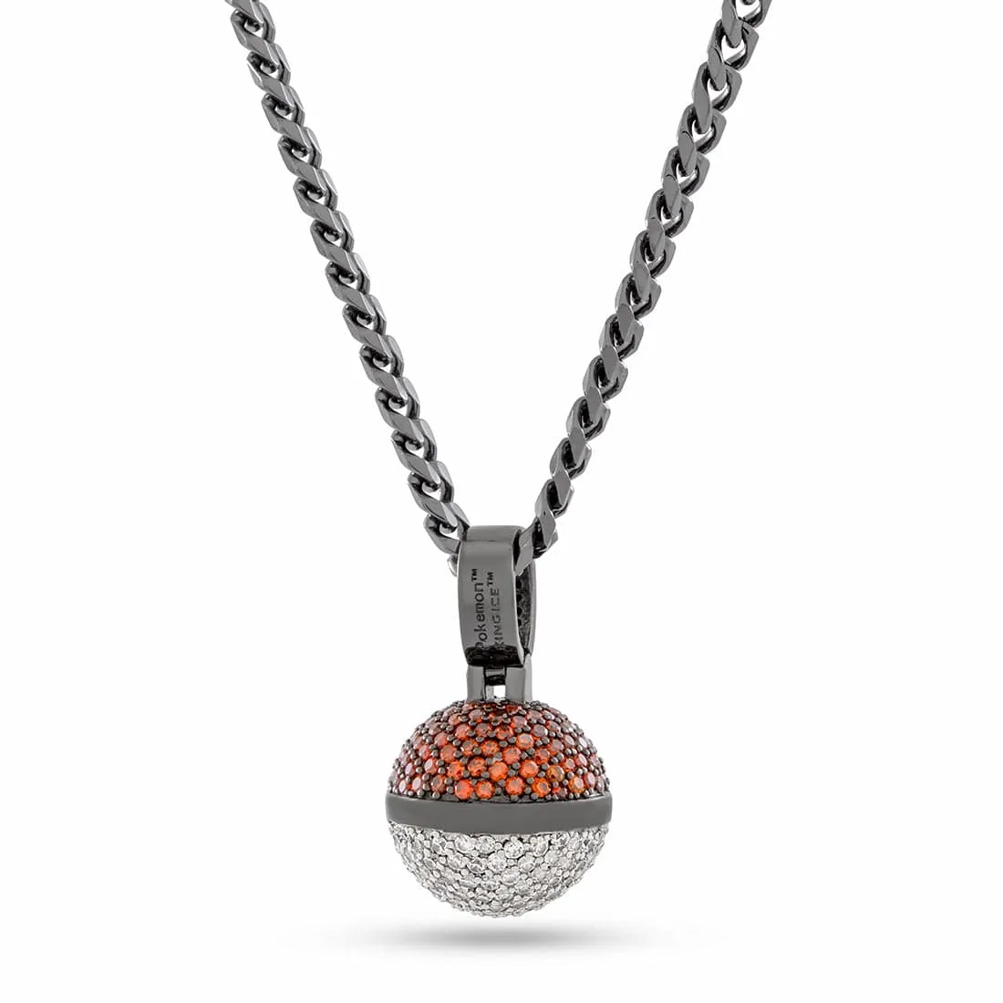 King Ice | Pokémon - Poké Ball Necklace sold by King Ice product image thumbnail 3