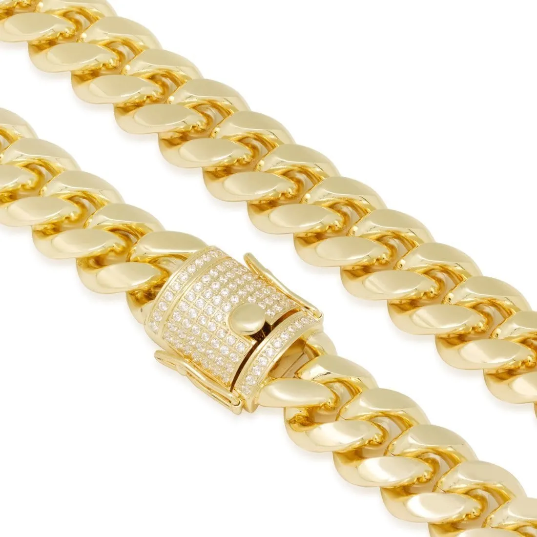 Solid Gold 18mm Miami Cuban Link Chain sold by King Ice product image thumbnail 2