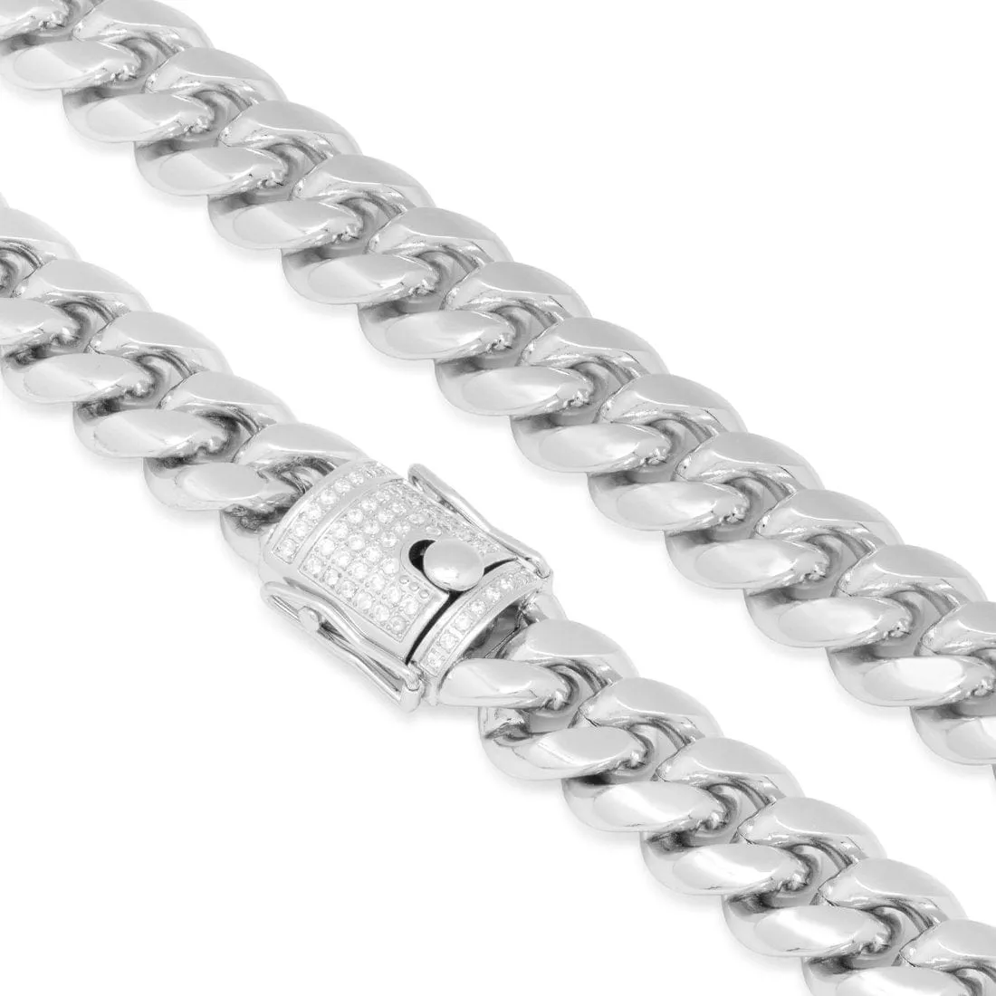 Solid Gold 16mm Miami Cuban Link Chain sold by King Ice product image thumbnail 5