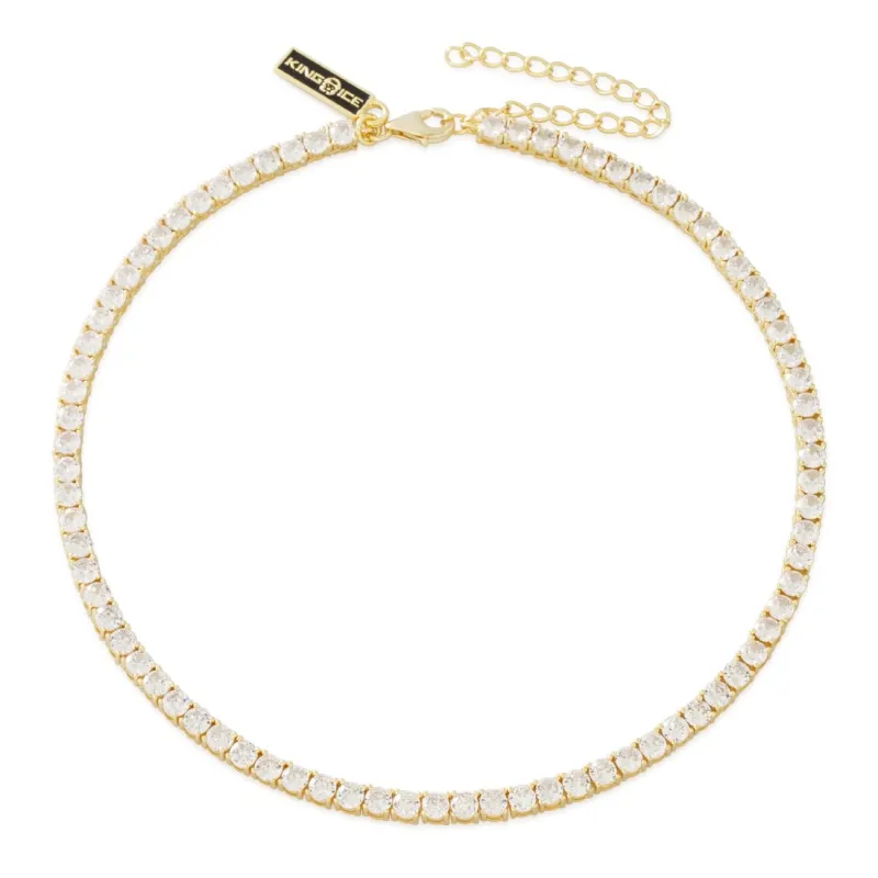 4mm Tennis Choker Chain sold by King Ice
