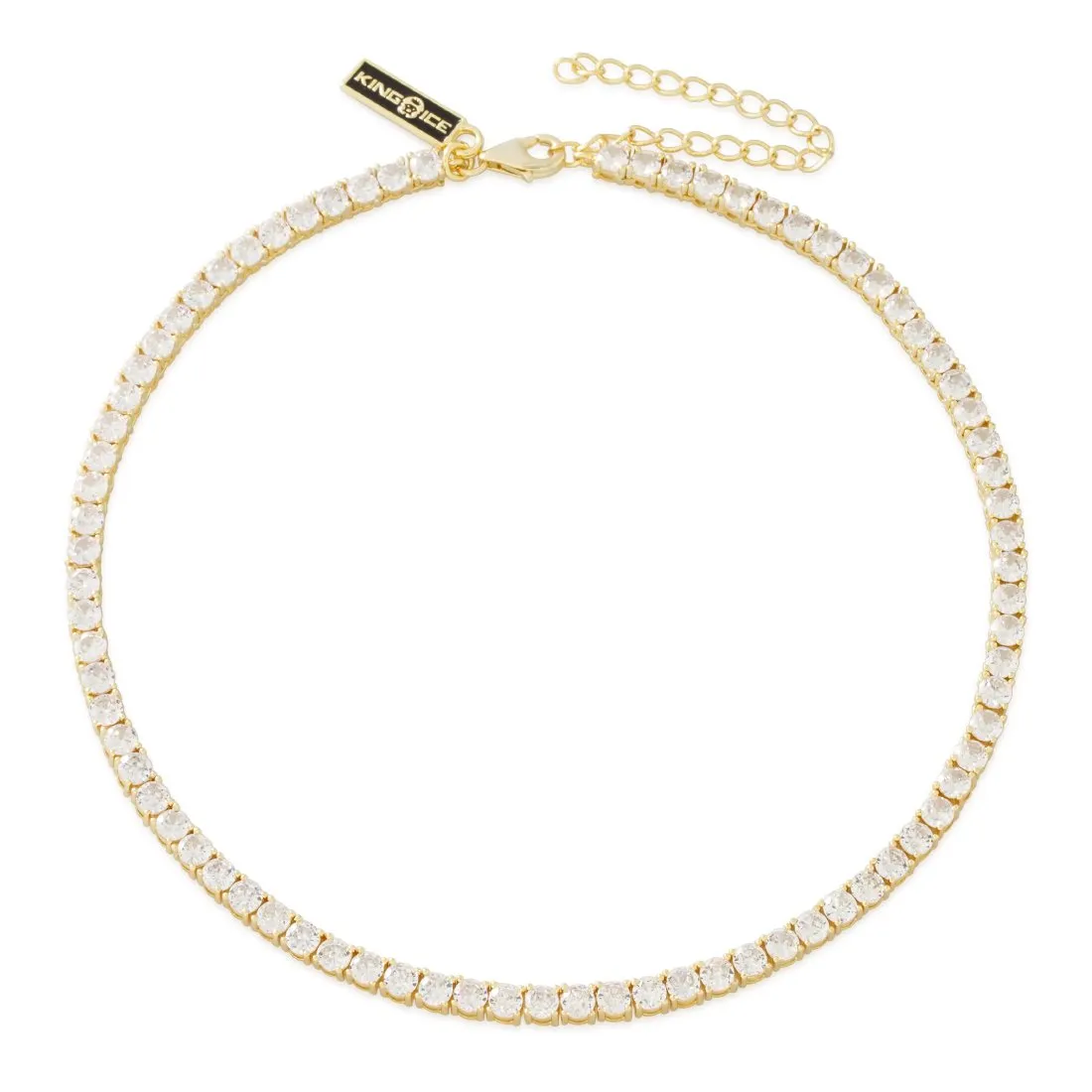 4mm Tennis Choker Chain sold by King Ice