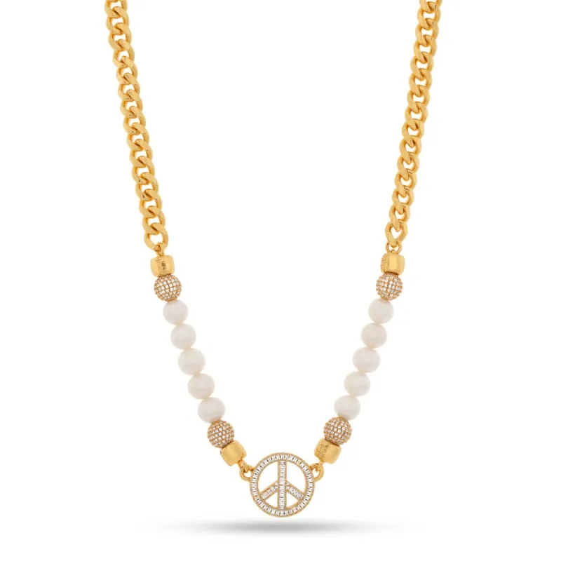 Pearl of Wisdom Peace Chain sold by King Ice