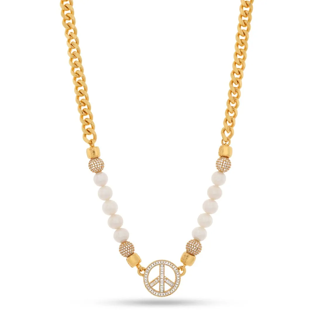 Pearl of Wisdom Peace Chain sold by King Ice