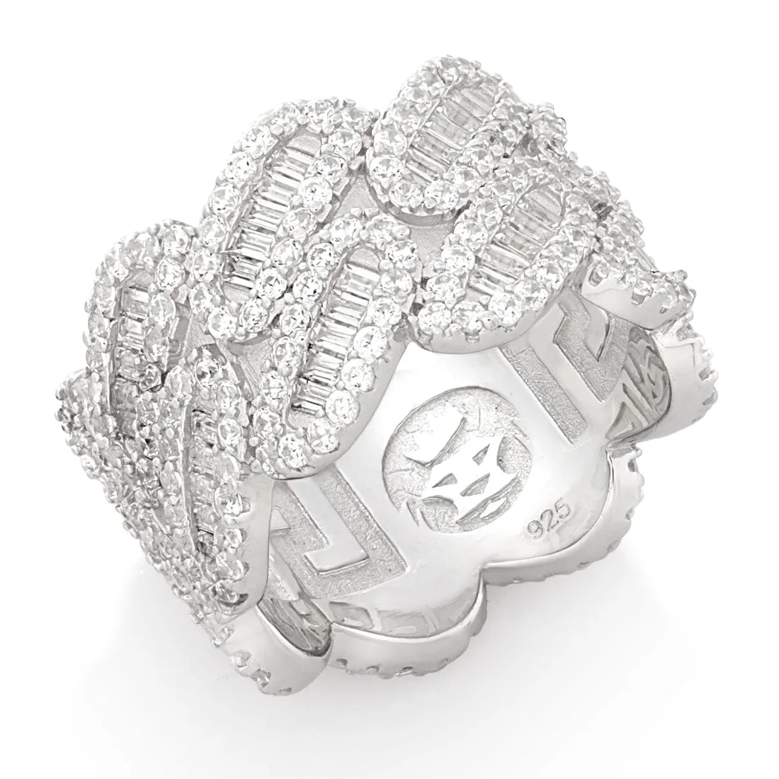 Diamond-Cut Miami Cuban Link Ring sold by King Ice product image thumbnail 3