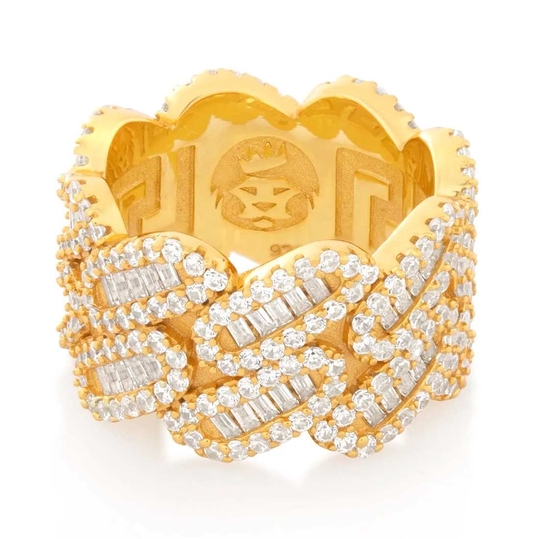 Diamond-Cut Miami Cuban Link Ring sold by King Ice product image thumbnail 2