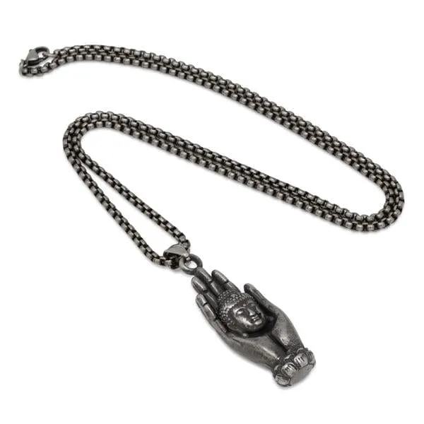Buddha Hand Necklace sold by King Ice product image thumbnail 3