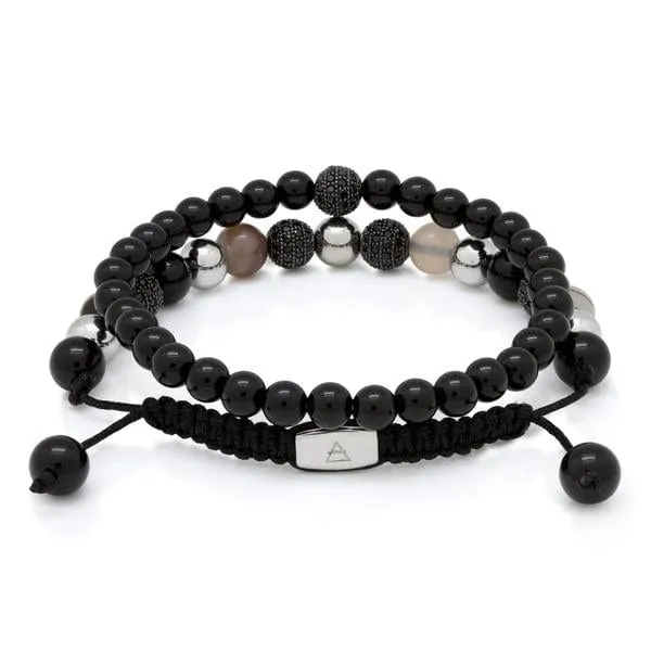 Ying Yang Set Bracelet sold by King Ice product image thumbnail 2
