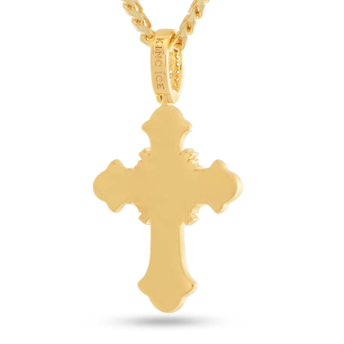 Pearl of Wisdom Cross Necklace sold by King Ice product image thumbnail 2