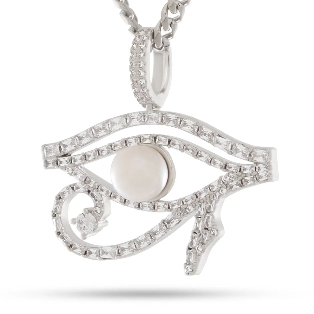 Pearl of Wisdom Eye of Ra Necklace sold by King Ice product image thumbnail 5