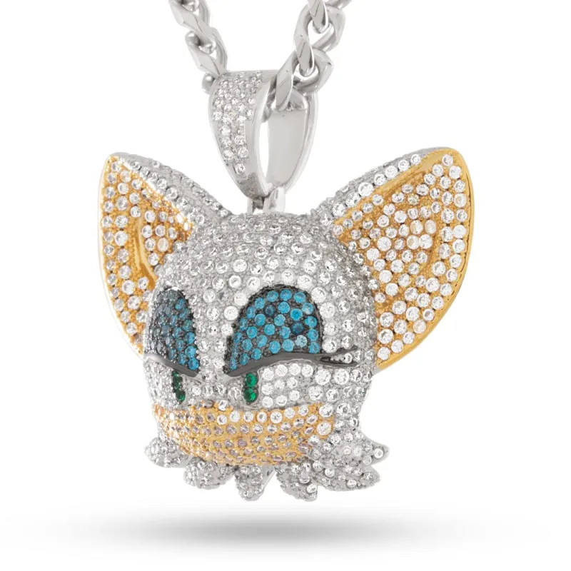 Sonic the Hedgehog x King Ice - Rouge the Bat Necklace sold by King Ice
