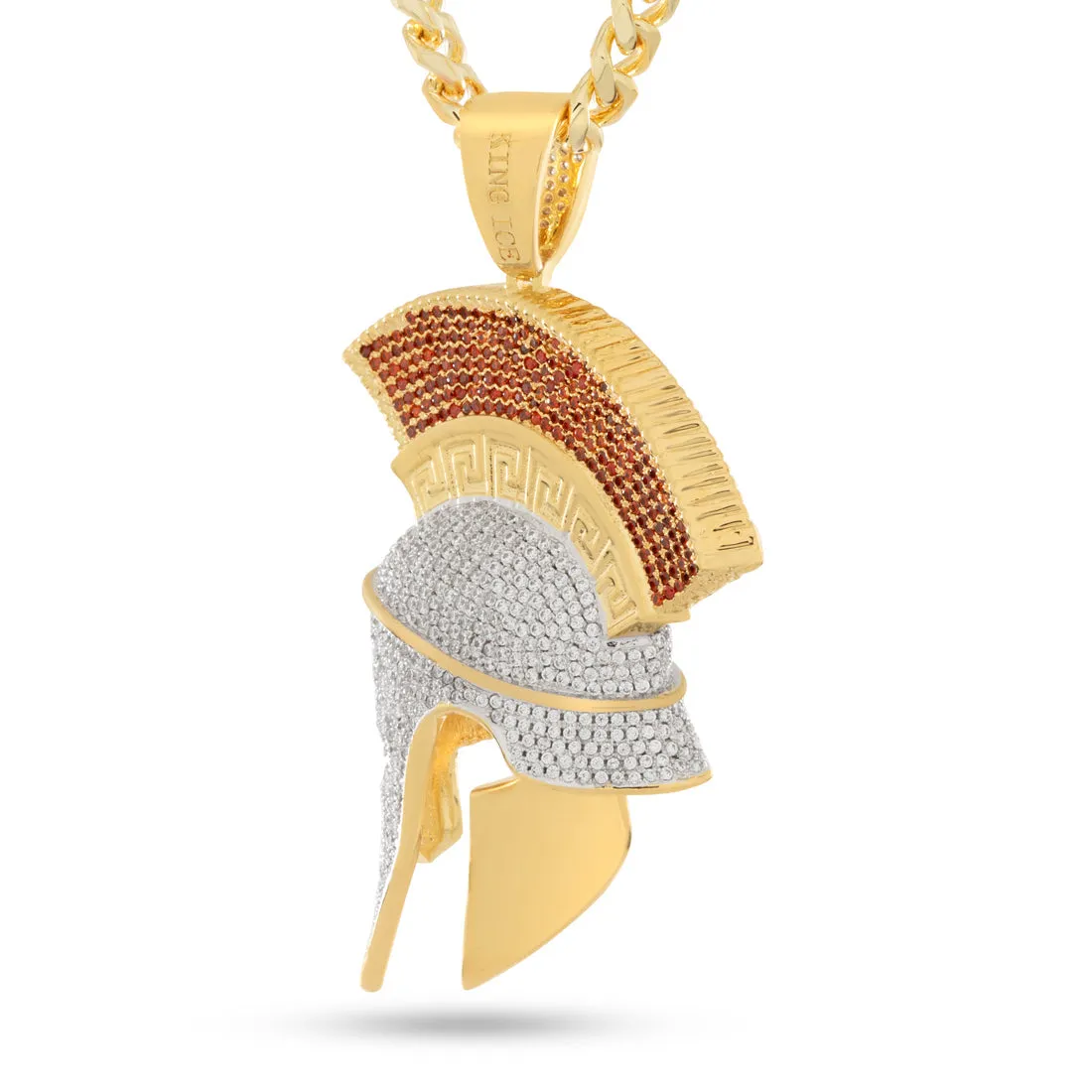 Corinthian Helmet Necklace sold by King Ice product image thumbnail 2