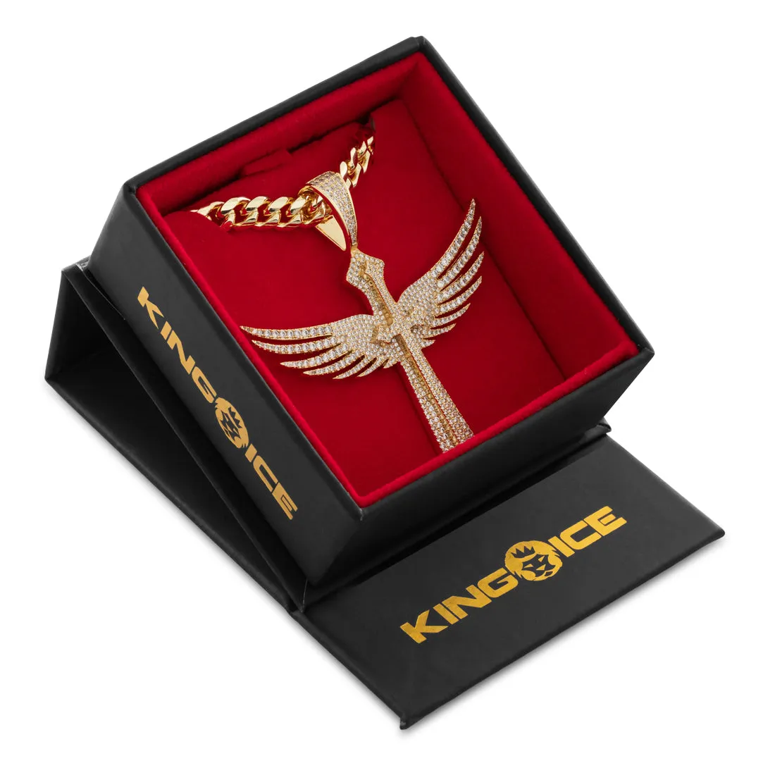 Cross of Heaven and Earth Necklace sold by King Ice product image thumbnail 4