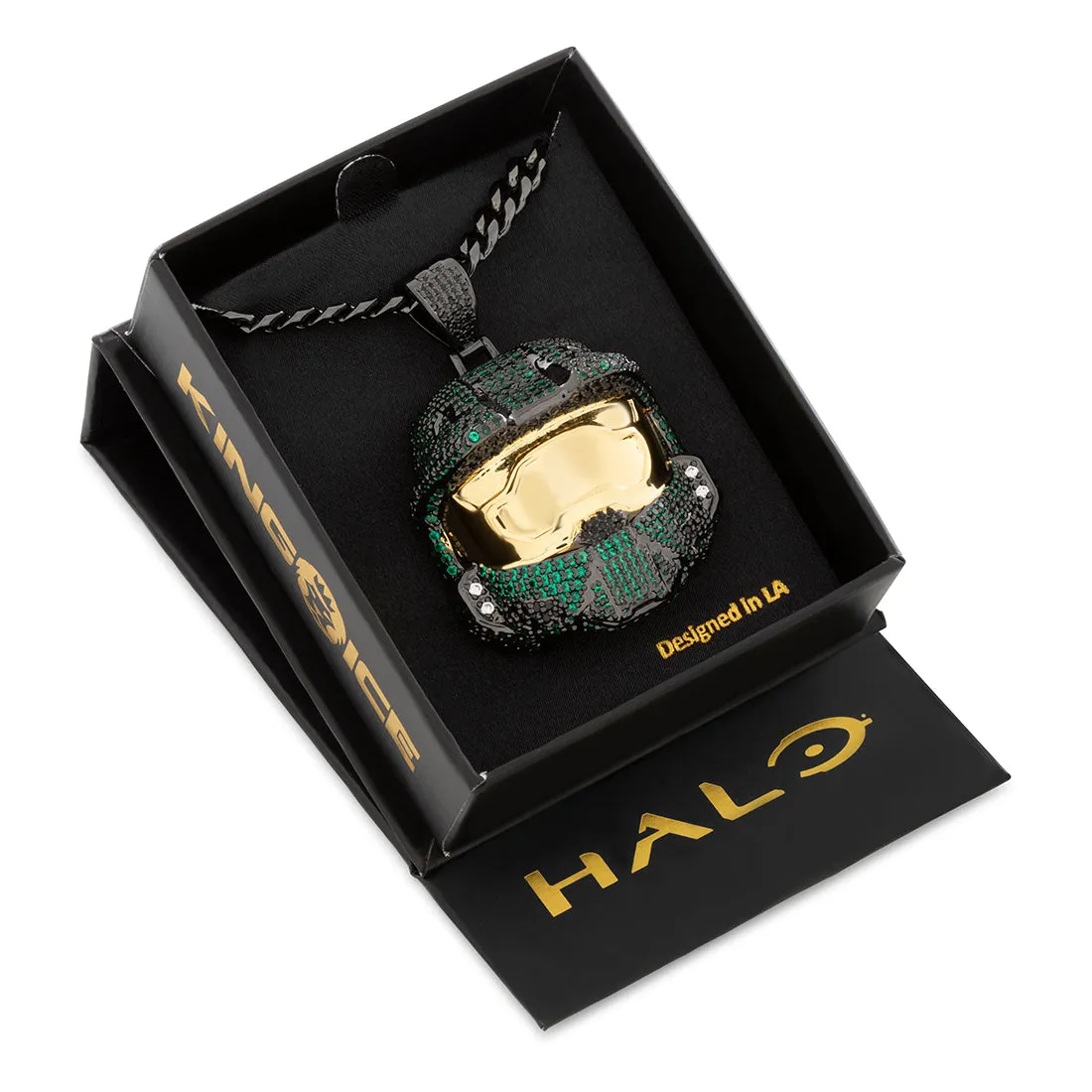 Halo x King Ice - Mark VI Helmet Necklace sold by King Ice product image thumbnail 4