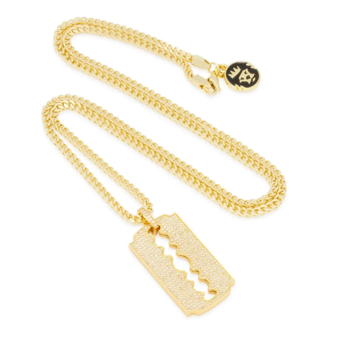 Double-Edge Razor Blade Necklace sold by King Ice product image thumbnail 3