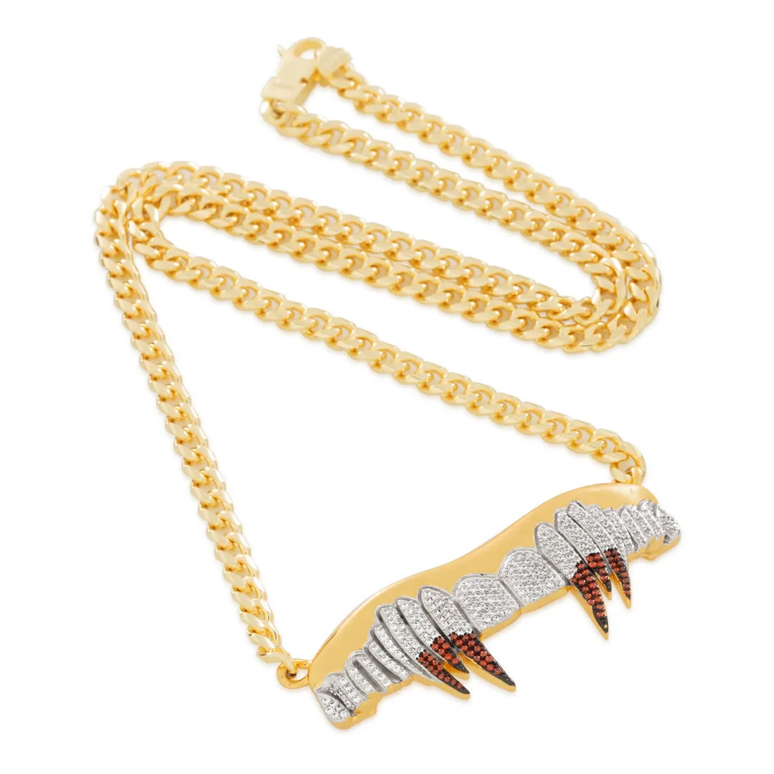 LE Vamp Fangs Necklace sold by King Ice product image thumbnail 3