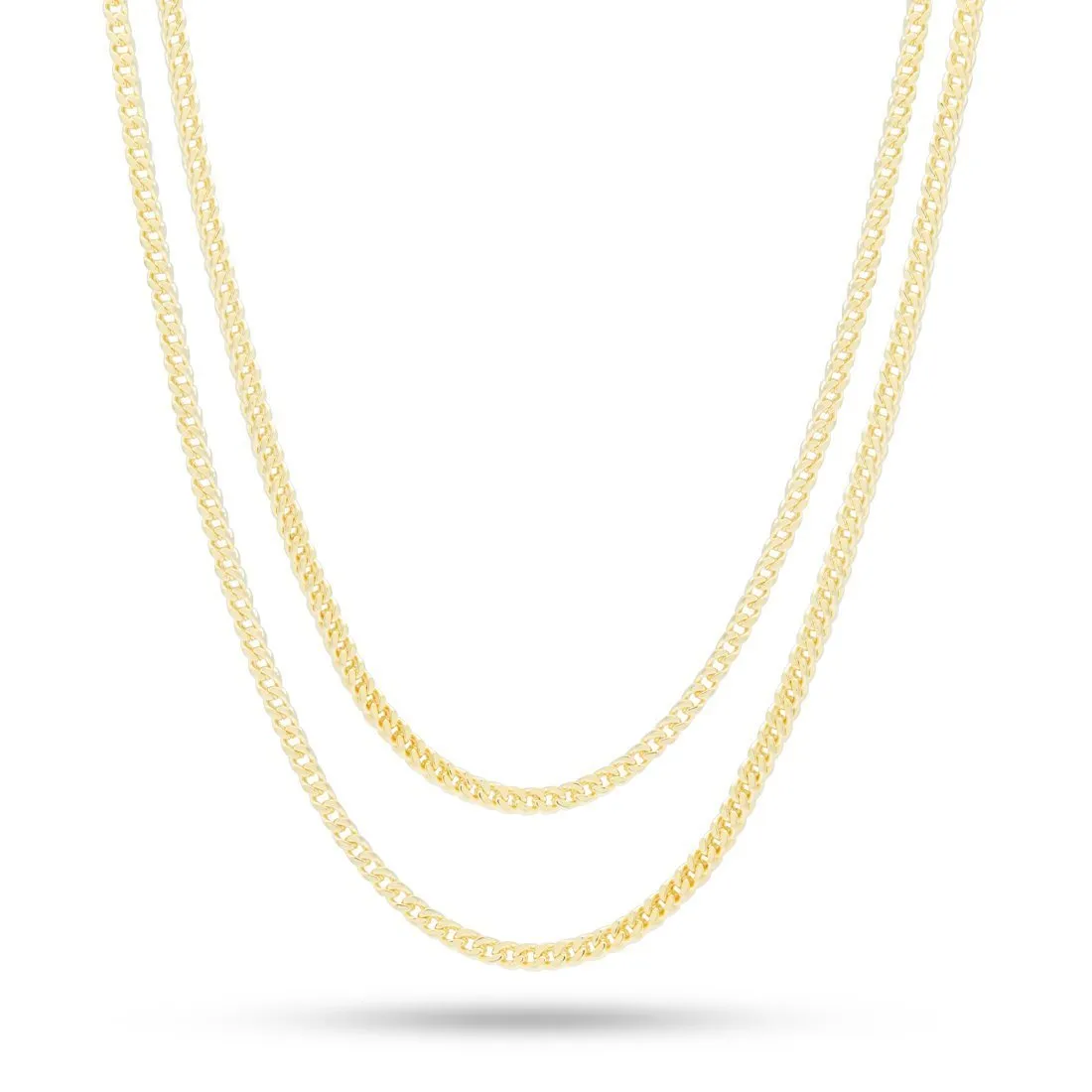 3mm Franco Chain Choker Set sold by King Ice