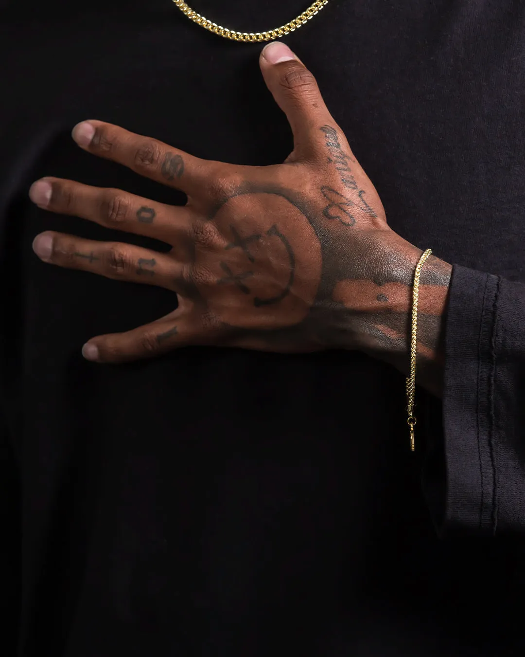 3mm Franco Bracelet sold by King Ice product image thumbnail 3