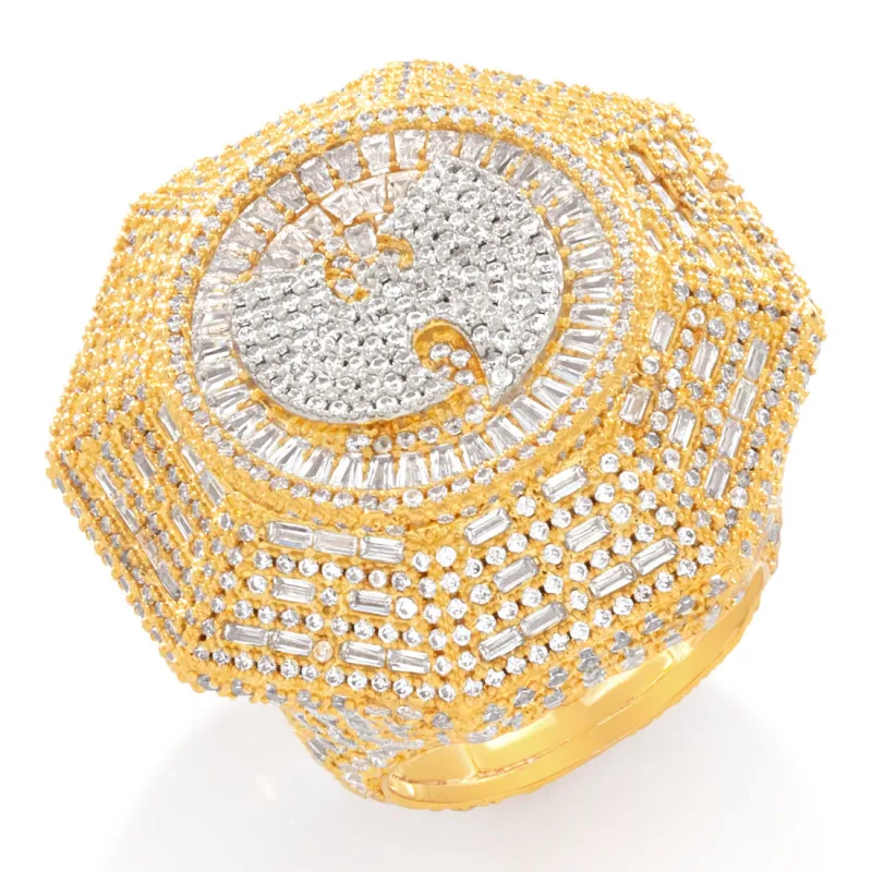 Wu-Tang x King Ice - 34mm Ba Gua Ring made by King Ice