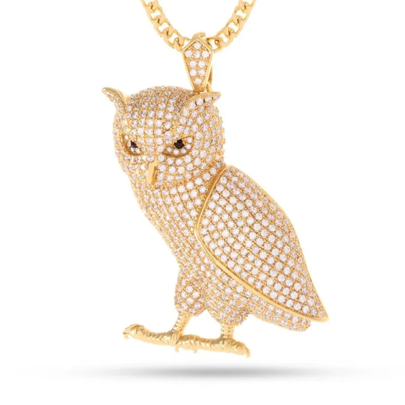 Wise Owl Necklace sold by King Ice