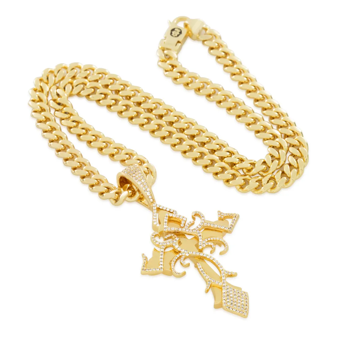 Designed by Mike Zombie - All I Cross is Chainz Necklace sold by King Ice product image thumbnail 3