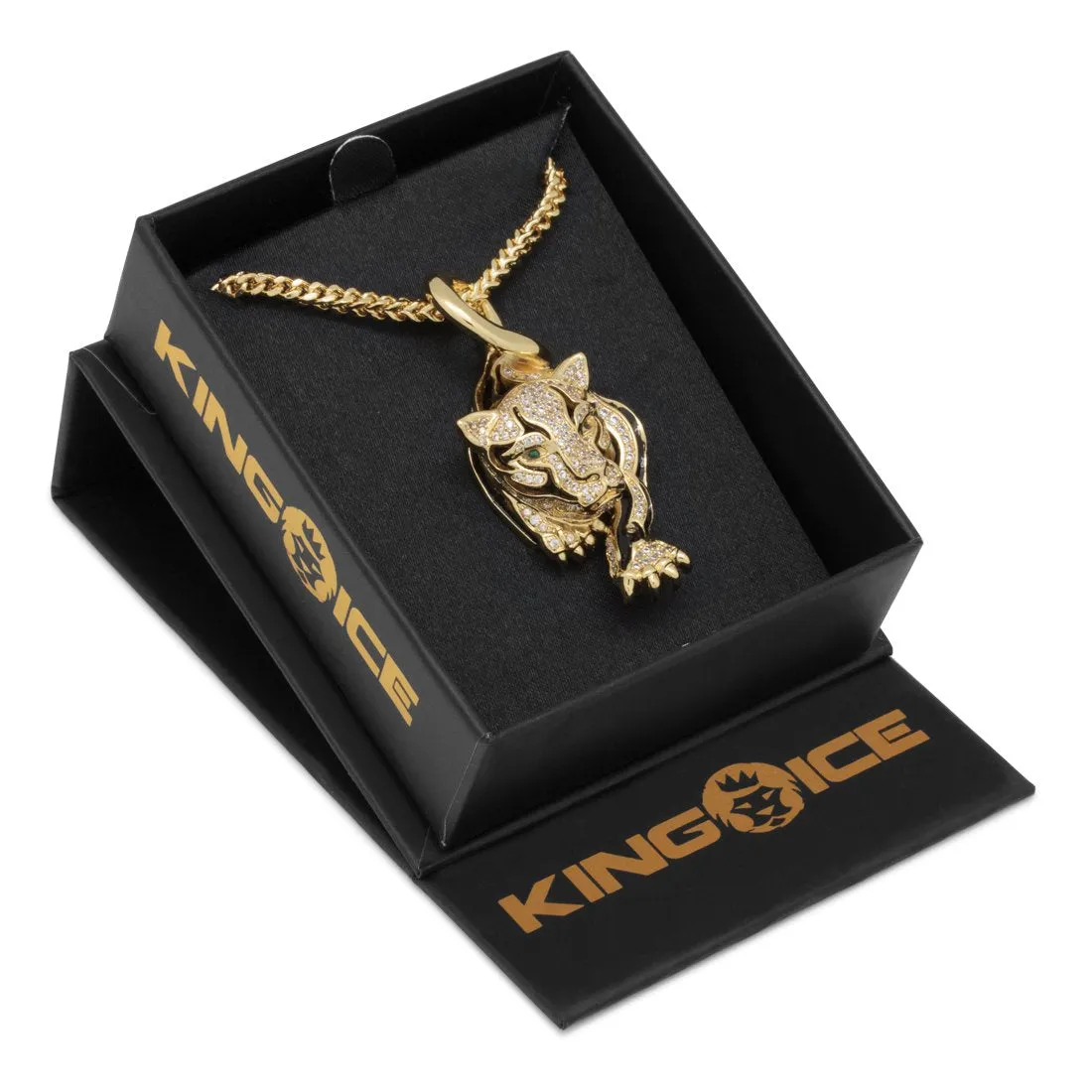 Prowl Panther Necklace sold by King Ice product image thumbnail 4