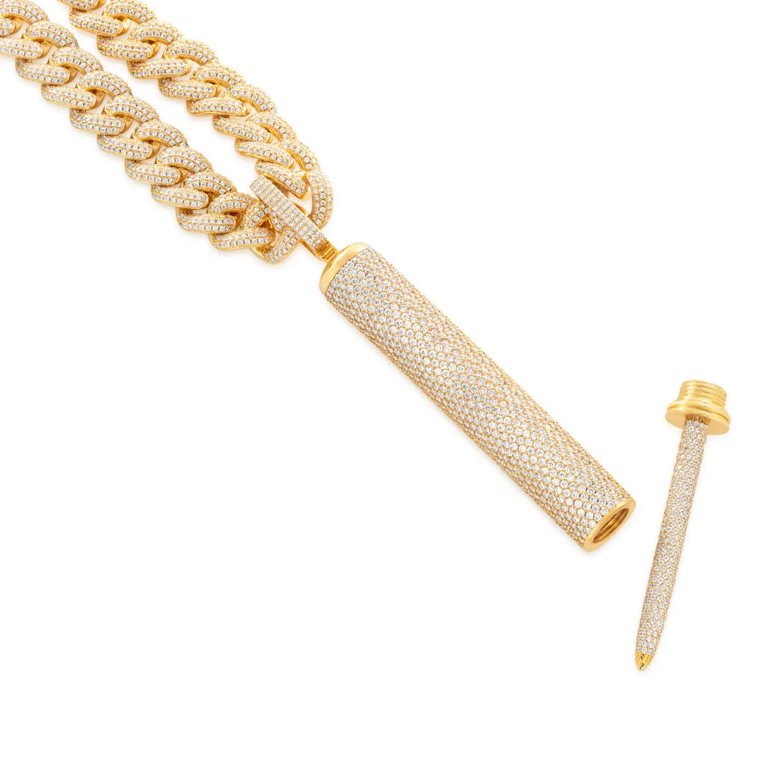 Wu-Tang x King Ice - Ice Pick Stash Necklace sold by King Ice product image thumbnail 3