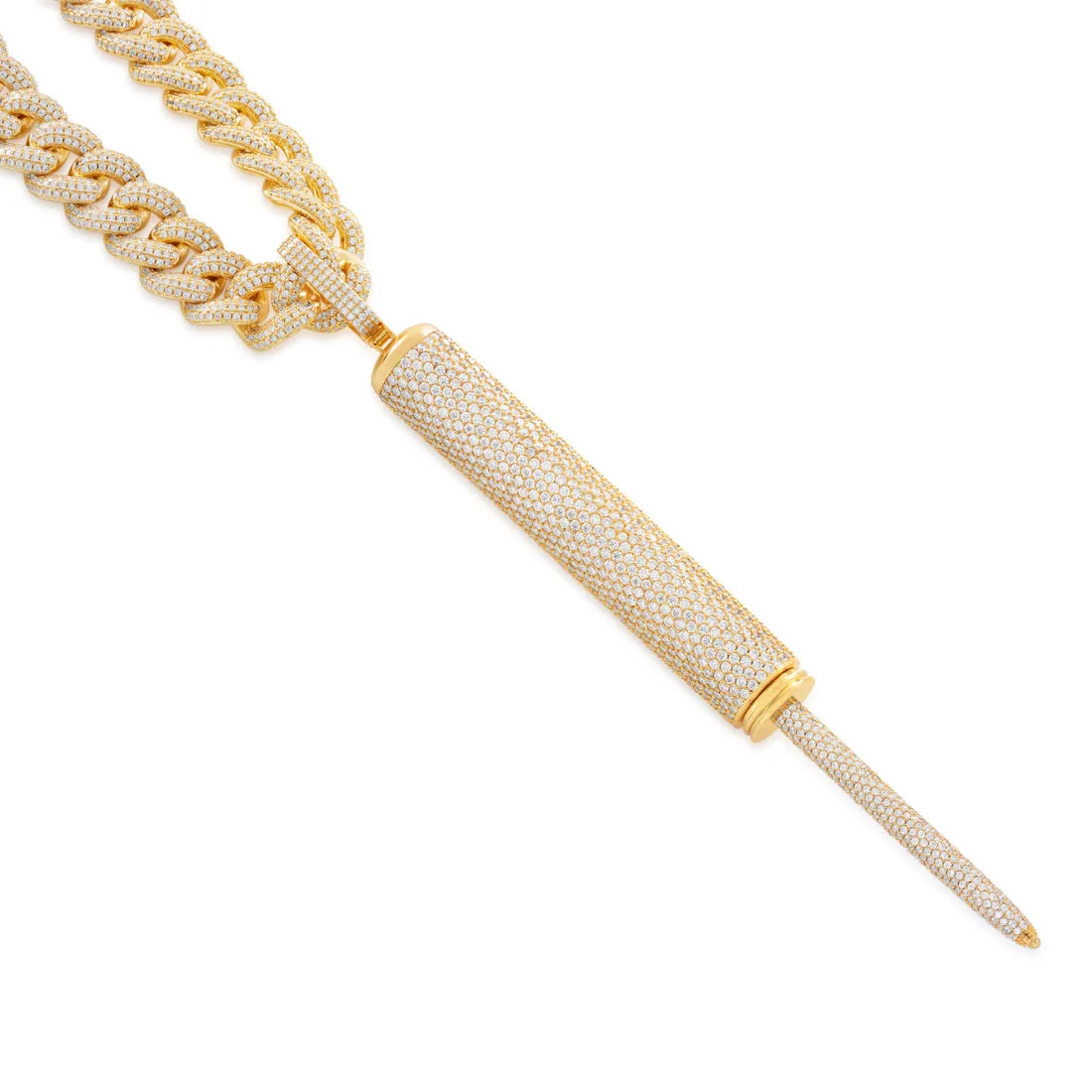 Wu-Tang x King Ice - Ice Pick Stash Necklace sold by King Ice product image thumbnail 4