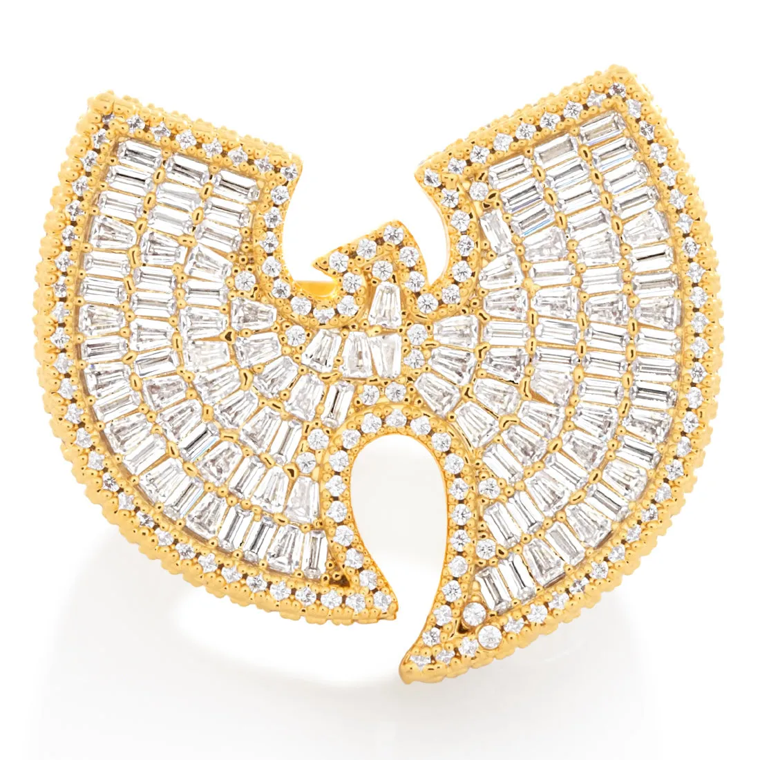 Wu-Tang x King Ice - 30mm Wu-Tang Logo Ring sold by King Ice product image thumbnail 2