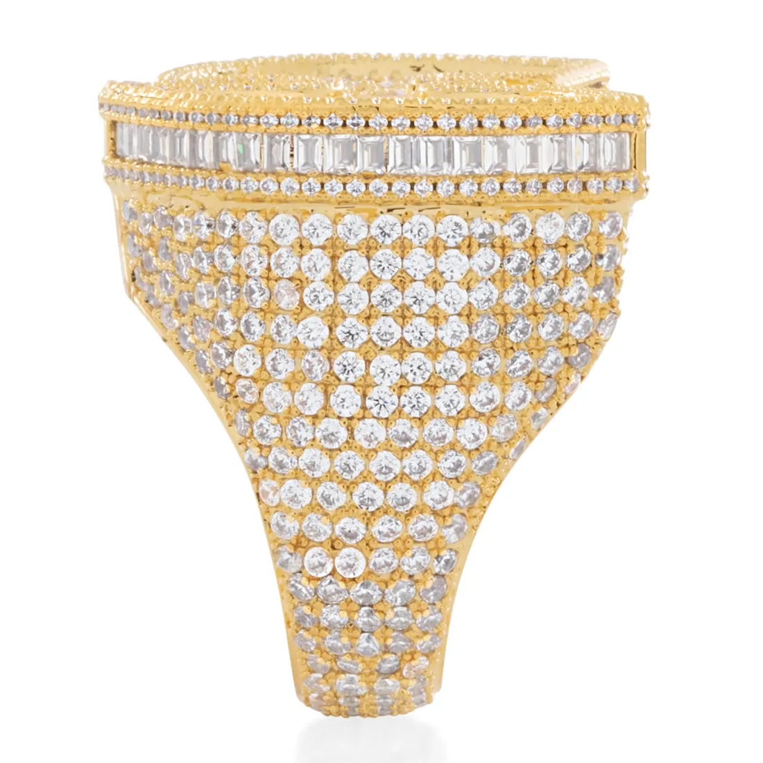 Wu-Tang x King Ice - 30mm Wu-Tang Logo Ring sold by King Ice product image thumbnail 3