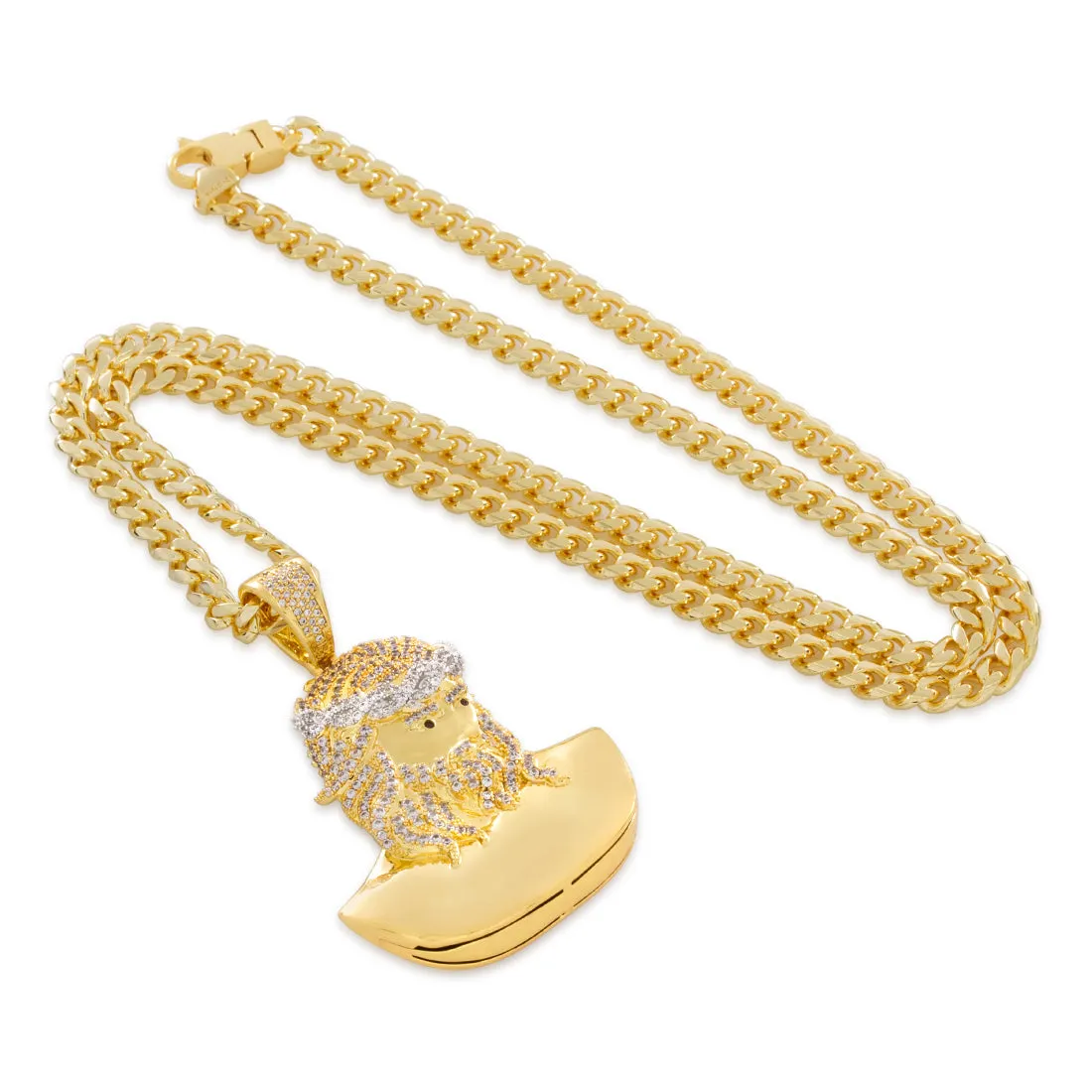 3d Boss Jesus Necklace sold by King Ice product image thumbnail 3