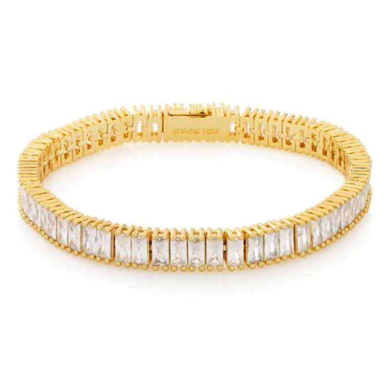 6mm Baguette Tennis Bracelet sold by King Ice