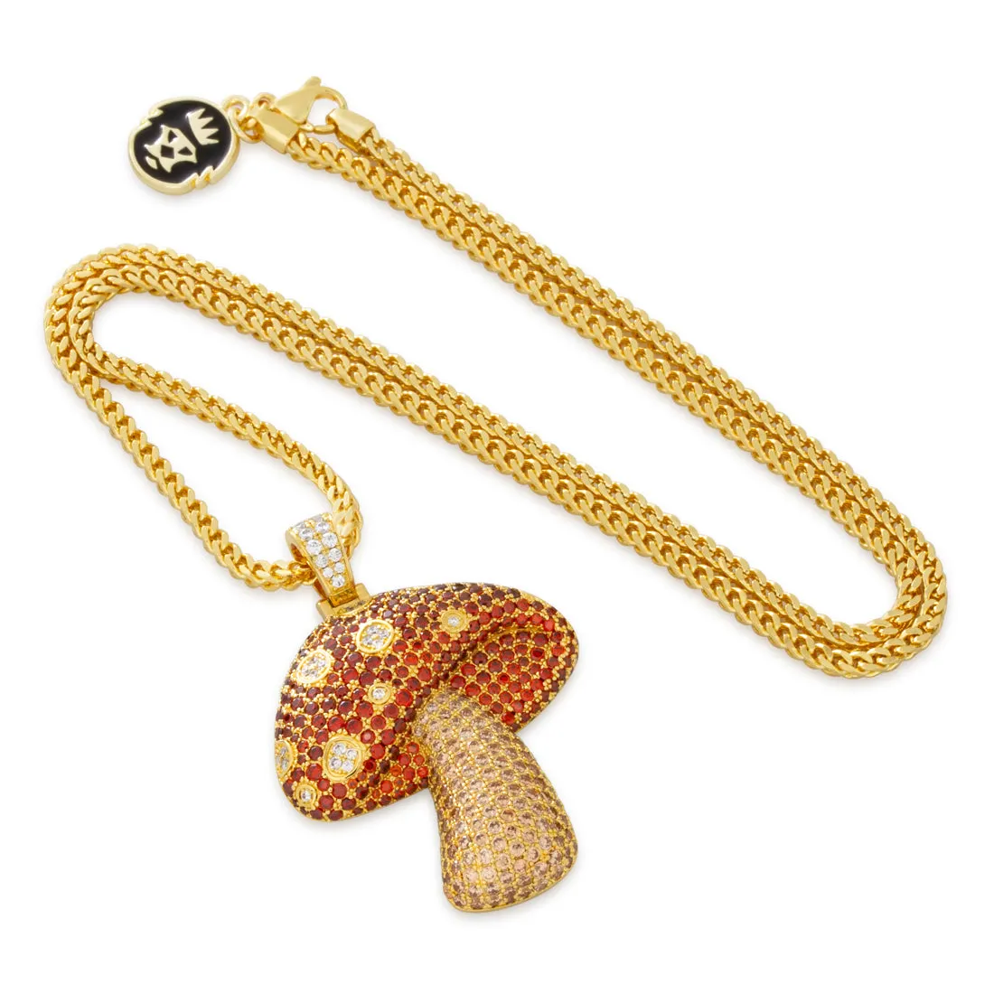 Mushroom Necklace sold by King Ice product image thumbnail 3