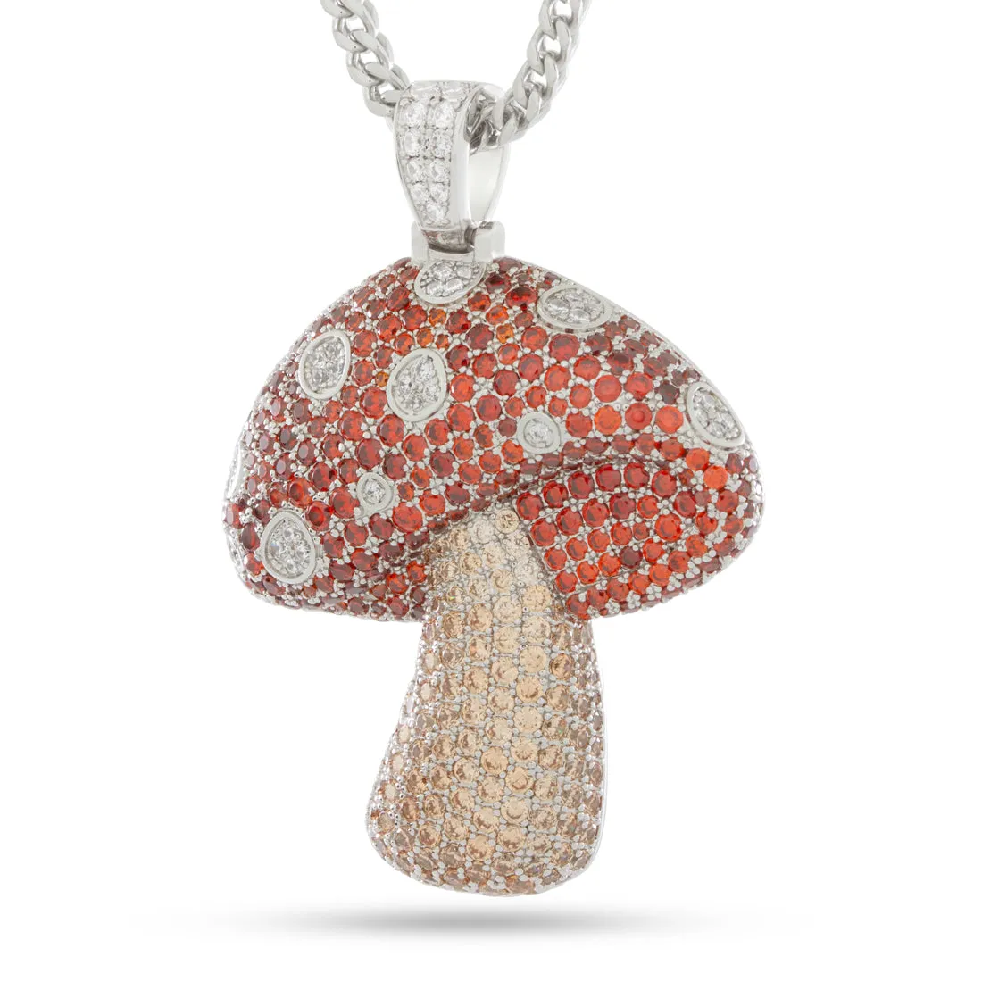 Mushroom Necklace sold by King Ice product image thumbnail 5
