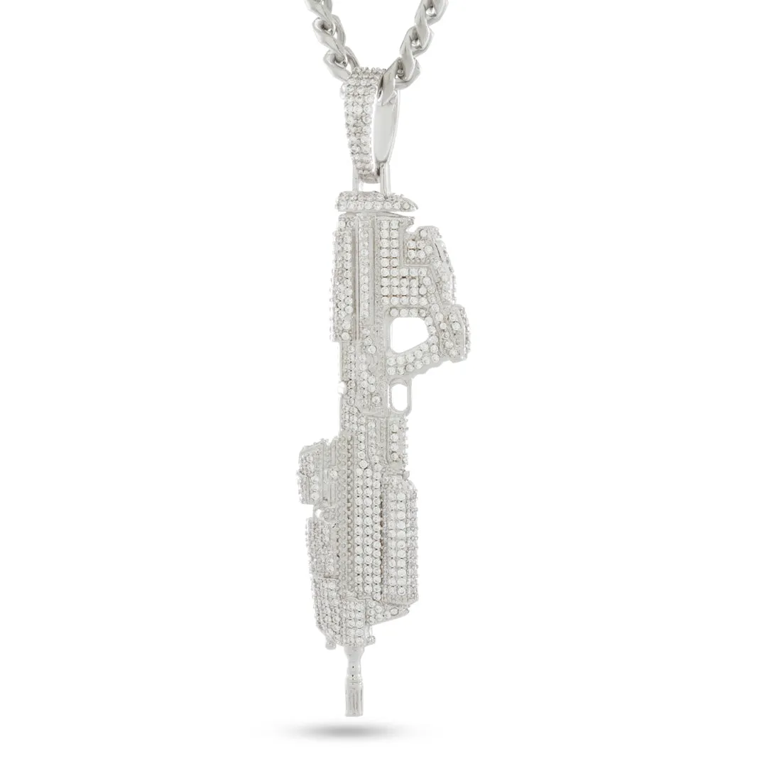 Halo x King Ice - MA5C Assault Rifle Necklace sold by King Ice product image thumbnail 4
