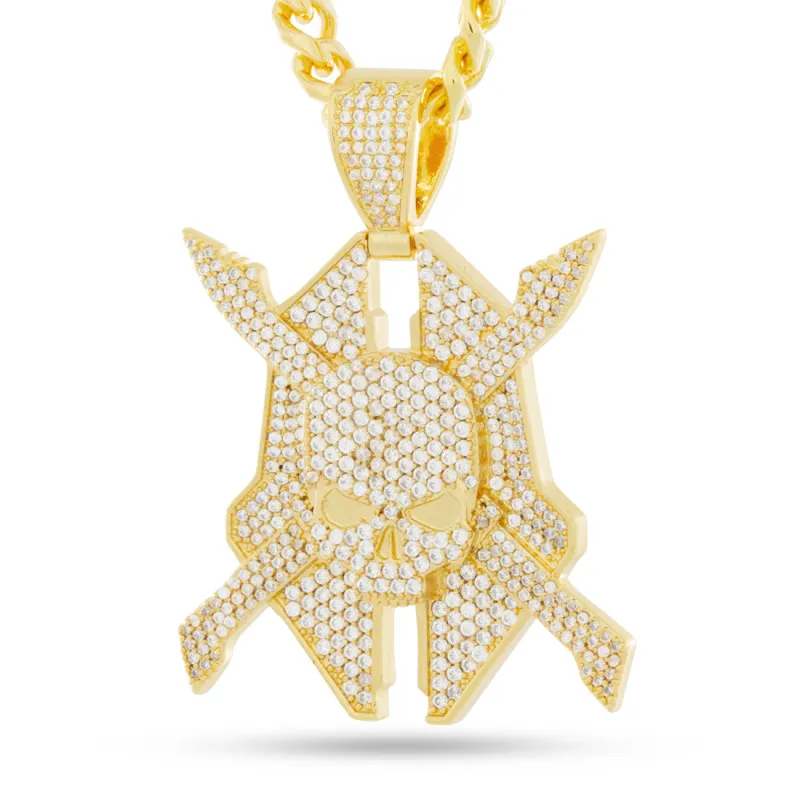 Halo x King Ice - Legendary Emblem Necklace sold by King Ice