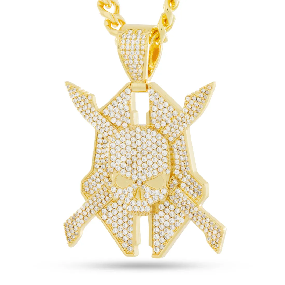 Halo x King Ice - Legendary Emblem Necklace sold by King Ice