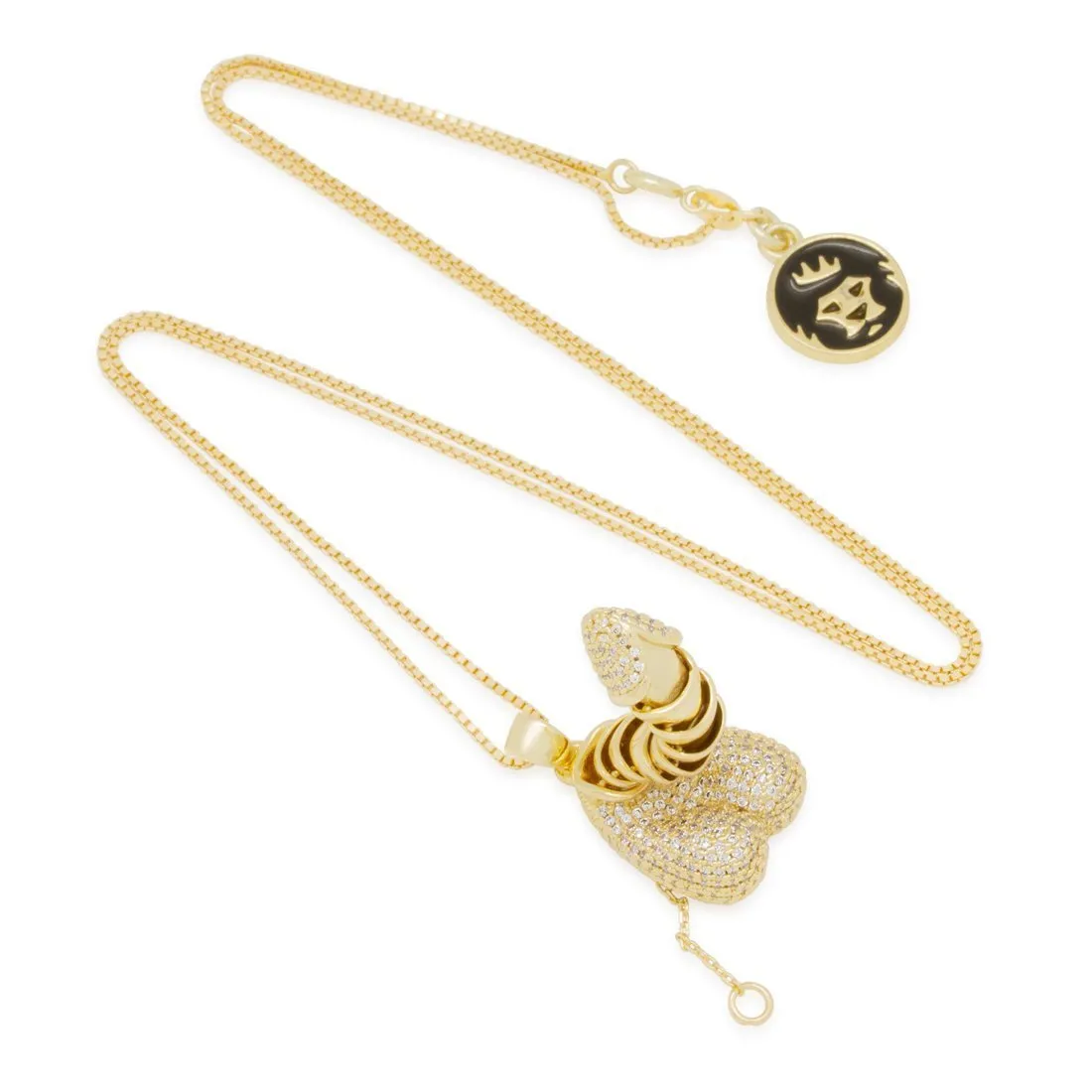 Iced Erotic Erecting Penis Necklace sold by King Ice product image thumbnail 4