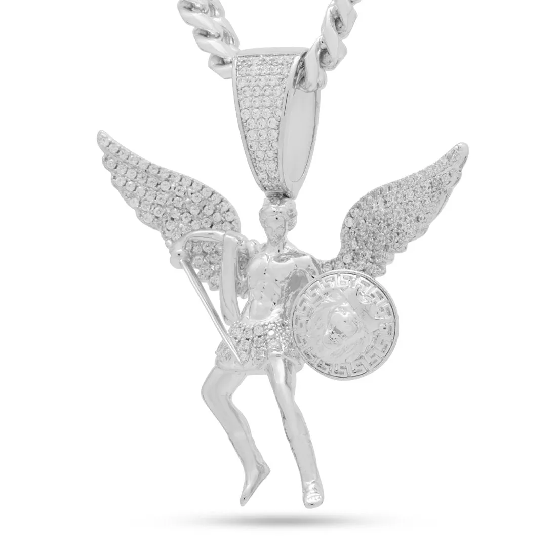 St. Michael the Archangel Necklace sold by King Ice product image thumbnail 5