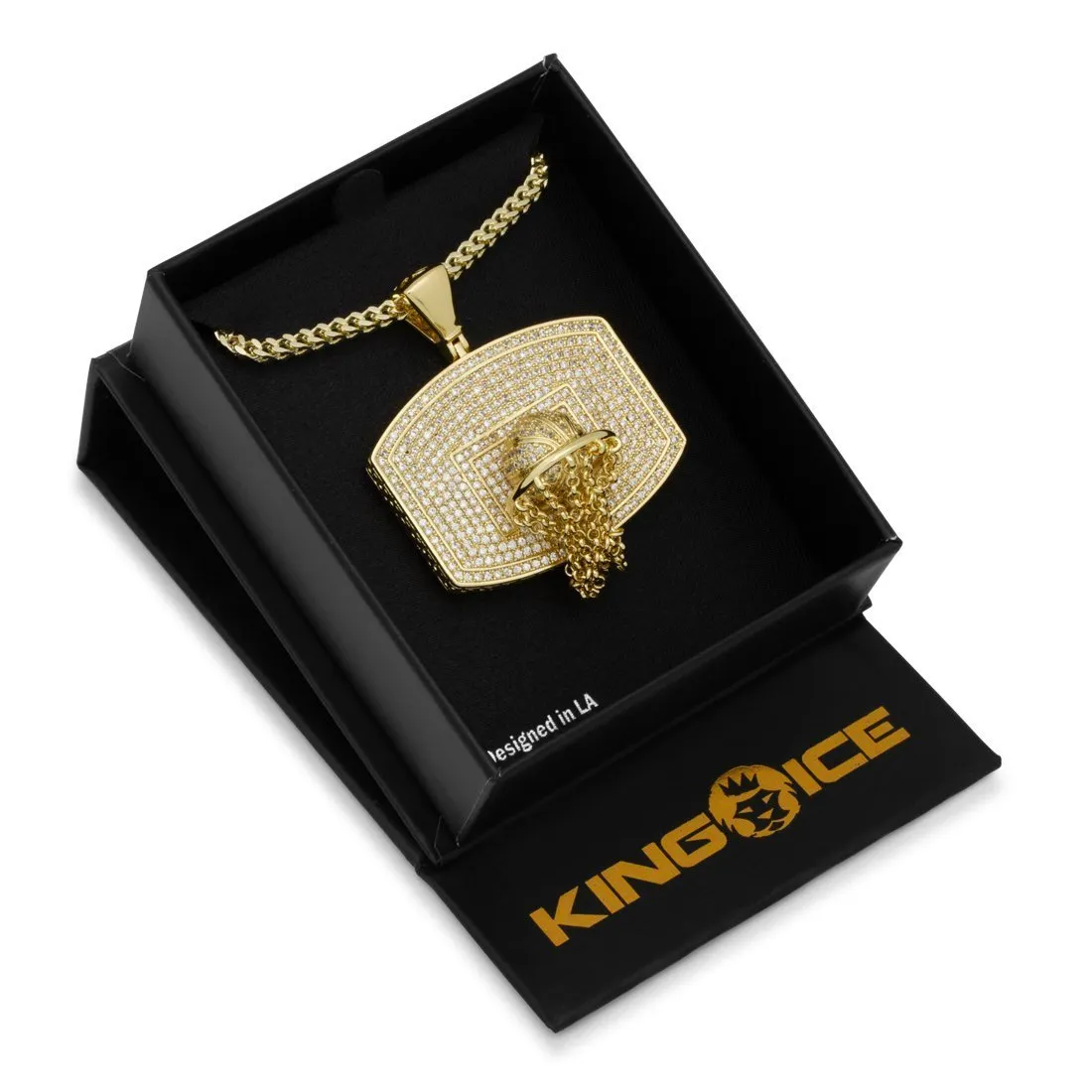 Basketball Necklace sold by King Ice product image thumbnail 4