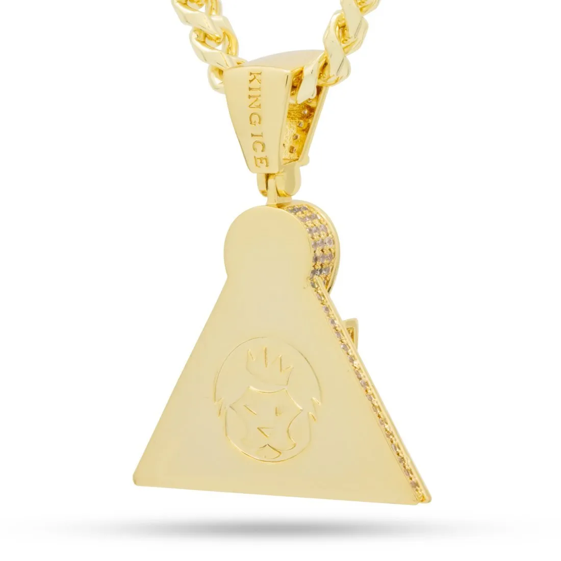 Ankh Key Pyramid Necklace sold by King Ice product image thumbnail 2