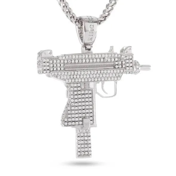 Uzi Necklace sold by King Ice product image thumbnail 5